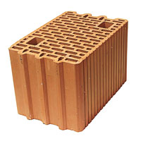 BAKONYTHERM® 25 NF příčkovka / keramická cihla - nebroušená