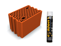 Broušená 380 NF keramická cihla BAKONYTHERM® + lepidlo ZDARMA