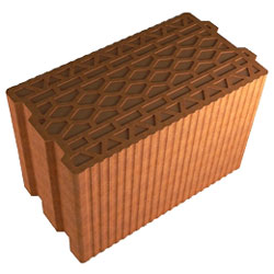 BAKONYTHERM® 20 NF zvukotěsná akustická cihla 20/50 NF "Noisestop" - nebroušená
